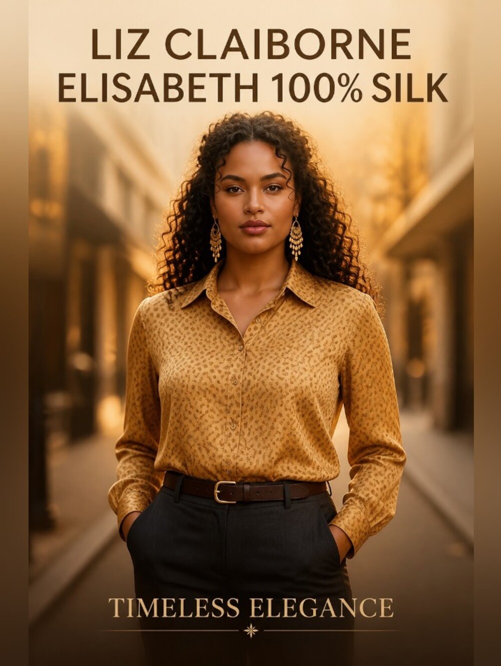 𝐋𝐢𝐳 𝐂𝐥𝐚𝐢𝐛𝐨𝐫𝐧𝐞 𝐄𝐥𝐢𝐬𝐚𝐛𝐞𝐭𝐡 𝟏𝟎𝟎% 𝐒𝐢𝐥𝐤 𝐕𝐓𝐆.𝐁𝐥𝐨𝐮𝐬